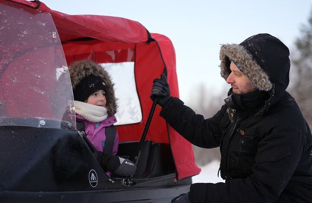 Snowmobile and Ice Fishing Excursion (private tour)