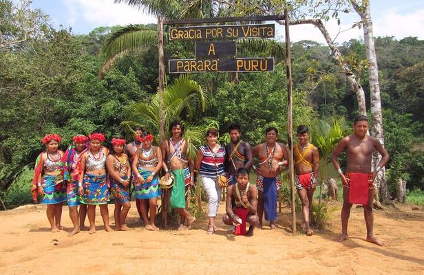 Wildlife boat tour at Gatun Lake and Embera Indian Village
