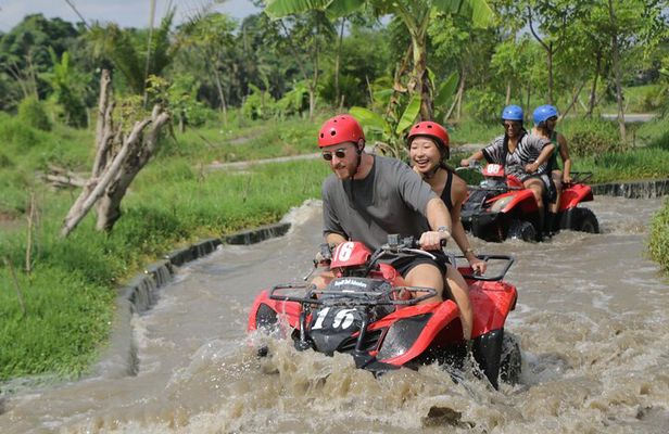 Full Day ATV Quad Bike and River Tubing Experience in Bali