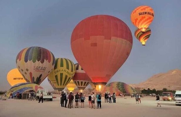  Sunrise Hot Air Balloons in Luxor (transfer including)