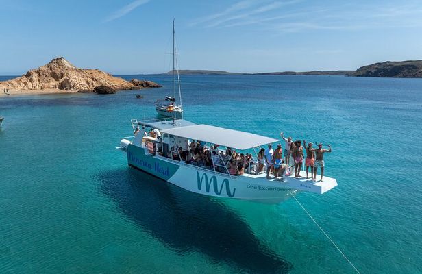 Boat trip through the coves of northern Menorca from Fornells