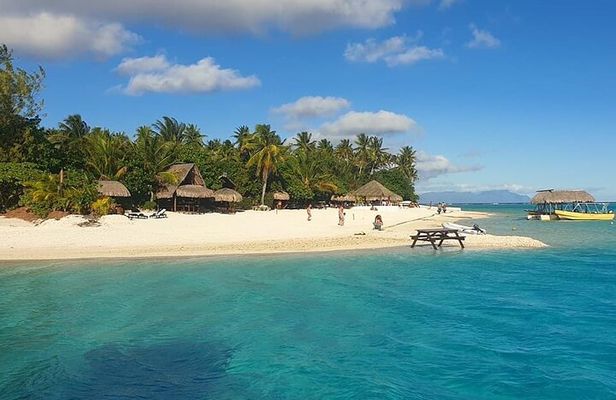 Bora Bora ATV Tour + Motu Fanfan Island Escape & Polynesian Meal
