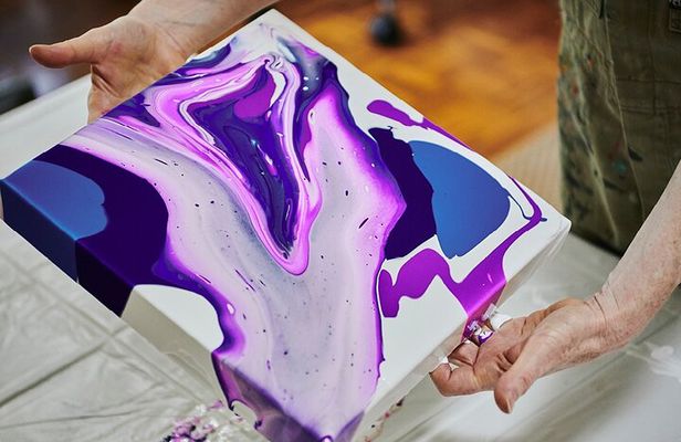 Adventures in Abstract Paint Pouring