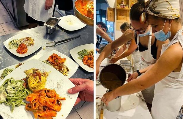 Fettuccine, Ravioli, and Tiramisu Cooking Class in Rome