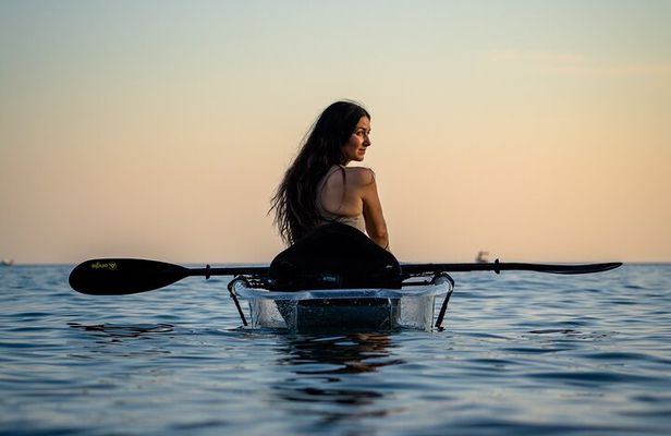 Rent a Transparent Kayak - Discover the Underwater Magic