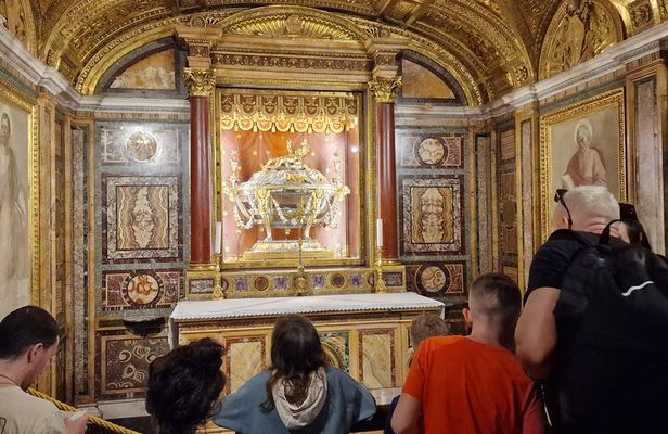 Relics from Passion of the Christ Tour in Rome