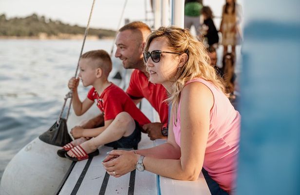 Sunset Dolphin Safari & Brijuni Wildlife Glass-Boat Tour