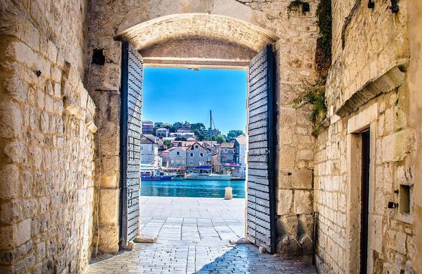 Split and Trogir from Cruise Ship in Split
