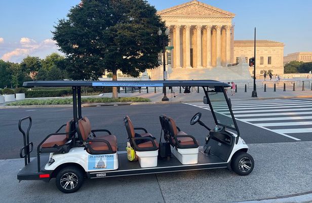 Washington DC Legend Cart Shuttle Evening Tour