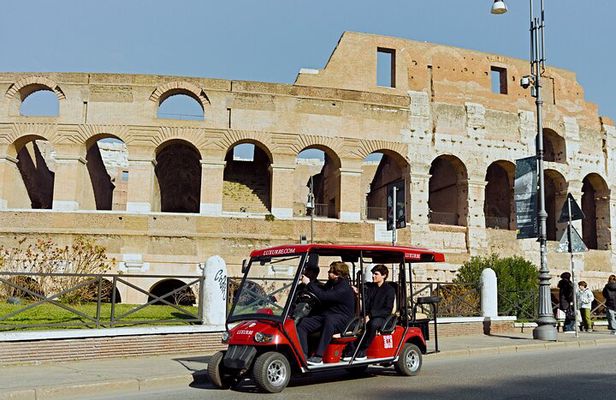 Ancient Rome Tour in a Golf Cart 