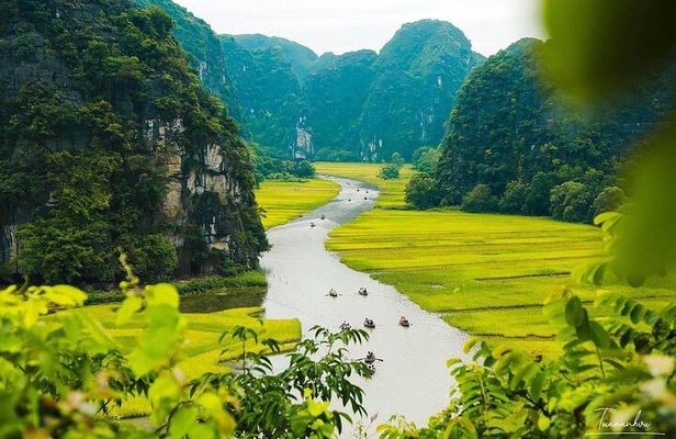 Hanoi- Ninh Binh Luxury Day Trip Small Group of 8: Hoa Lu,Tam Coc