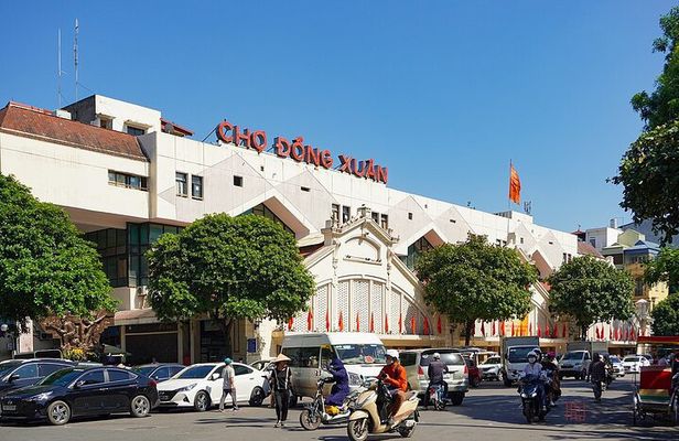 Hanoi Half-day City Tour with Dong Xuan Market