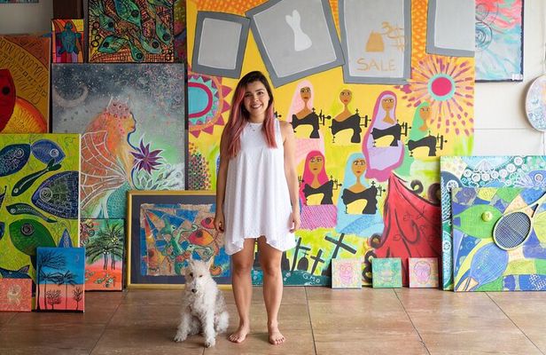 2 Hour Art Class Exhibition of More than 100 Art Works