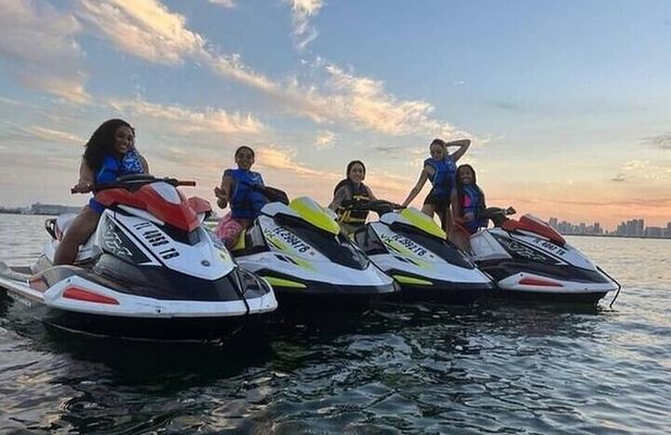 Miami Jet Skis Adventure + Complementary Boat Ride