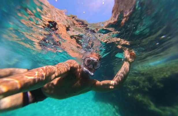 Snorkeling Expedition to Grama Bay,Smugglers Canyon & Blue Cave