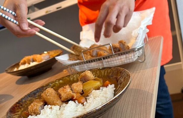Cooking Ramen&Gyoza/KatsuCurry/Bento/Okonomiyaki+Store Tour@Osaka