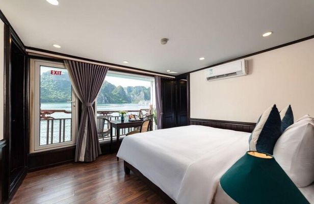 From Hanoi 4-Day: NinhBinh & Halong Bay Cruise with balcony