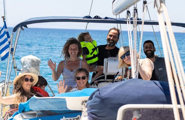 Private half day cruise The Blue Lagoon with Paros Sail