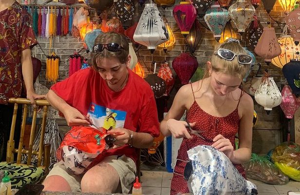 Authentic Hoi An Basket Boat Ride and Traditional Lantern Making