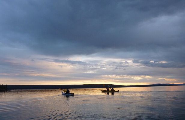 Yellowstone Lake Sunset Paddle