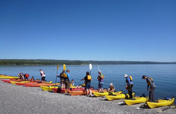Half Day Paddle on Yellowstone Lake