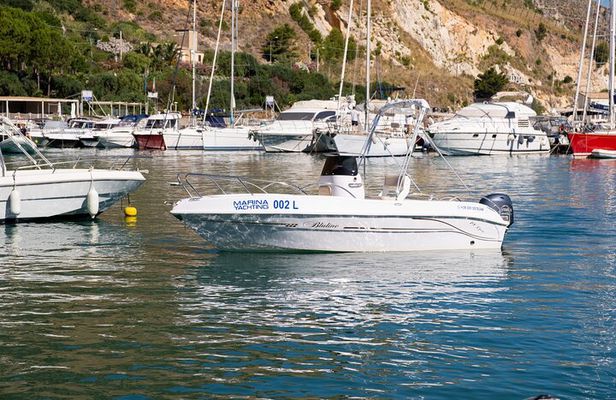 Boat rental without license San Vito Lo Capo