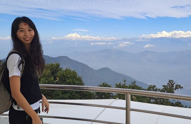 Kathmandu Chandragiri Cable Car and Swayambhunath Private Tour