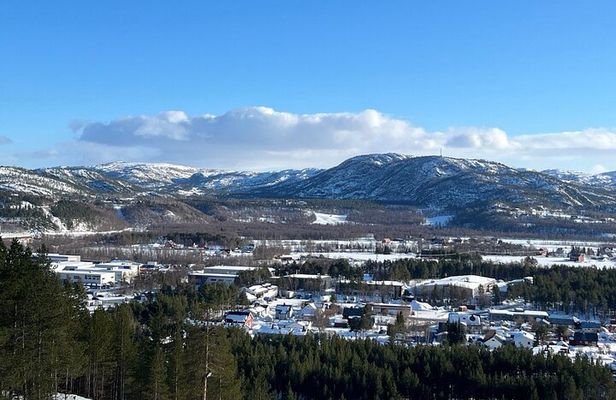 Exploring breathtaking panoramic landscape of Alta