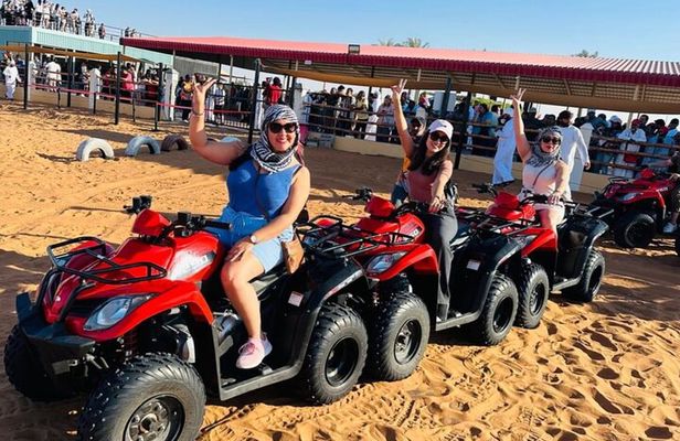 VIP Camp at Red Sand Safari with BBQ Dinner and ATV Ride