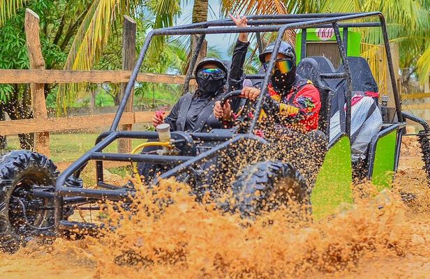 Buggy Adventure With Cenote and Macao Beach From Punta Cana
