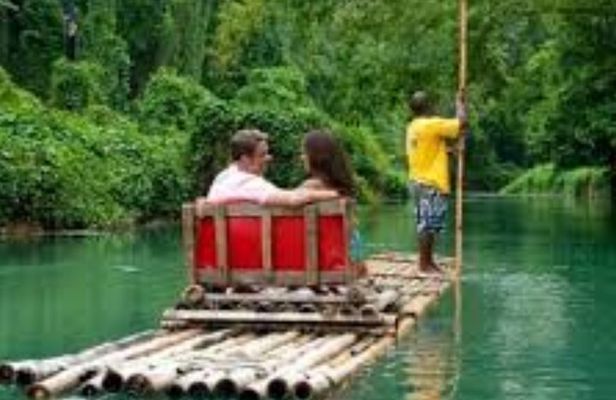 Montego bay: Lethe River Bamboo Rafting with Transportation