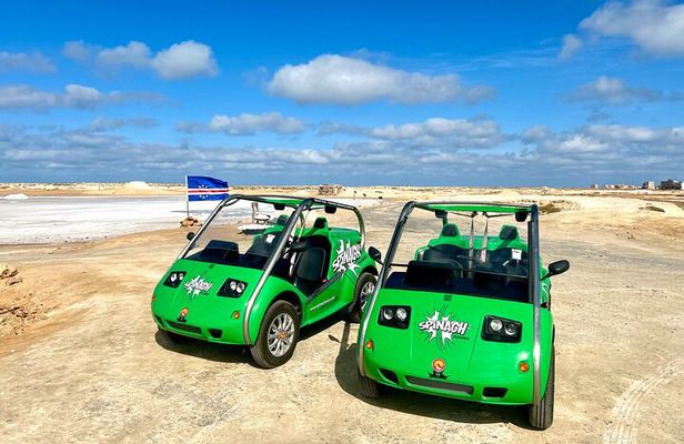 Private Guided Tour of Sal Island | Electric Car with Audio Guide
