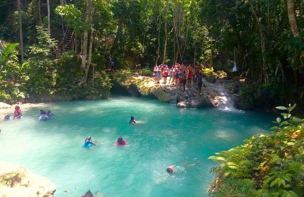 Blue Hole Falls with Horseback Ride Adventure from Montego Bay