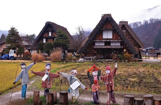 Takayama and Shirakawa Day Tour with Hida Beef Lunch from Nagoya