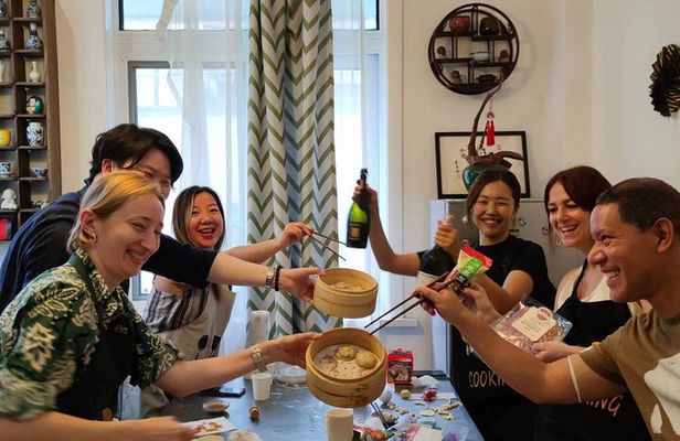 Vegan Soup Dumpling Making in Shanghai