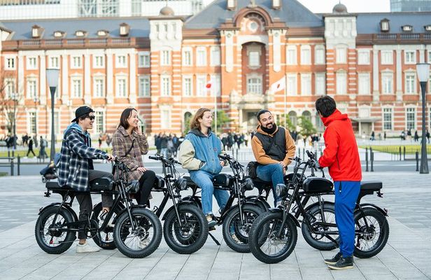 Tokyo 3-Hour Guided E-bike Cycling Tour of the City's Hidden Gems