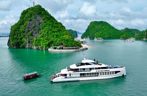 Luxury Ha Long Bay Symphony Day Cruise from Habour with Lunch