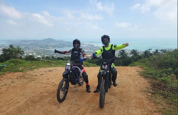 Private Electric Dirt Bike Tour in Koh Samui Jungle & Mountain