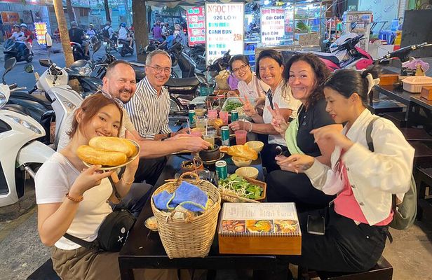 Saigon Street Food with 13 Tastings Motorbike Adventure