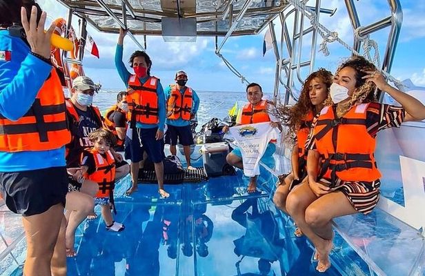 Cancun Combo: ATV Jungle Adventure & Glass Boat Tour 