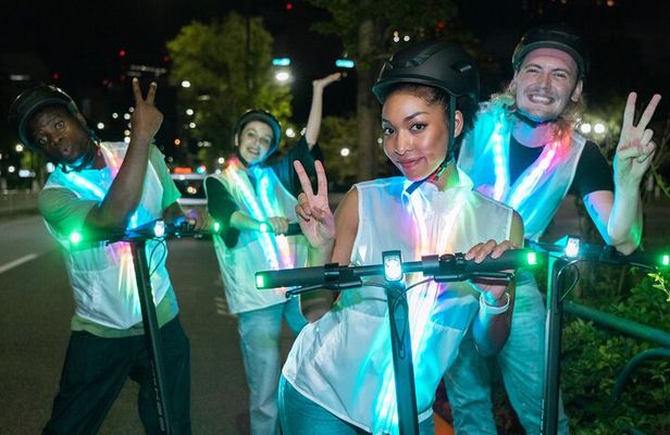 Tokyo Tower E-Scooter Night Tour