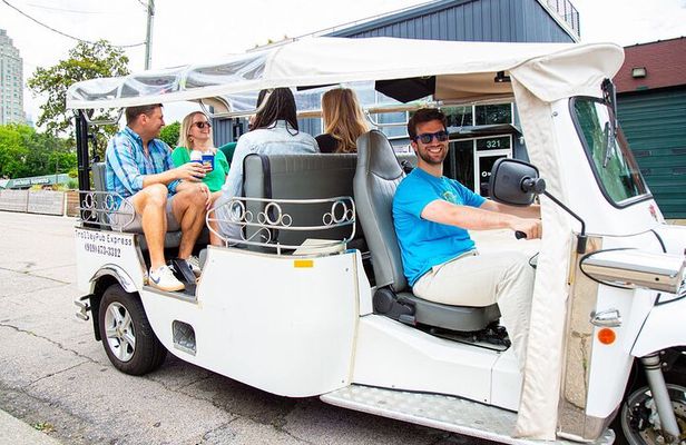 Electric Tuk Tuk Tour of Downtown Raleigh