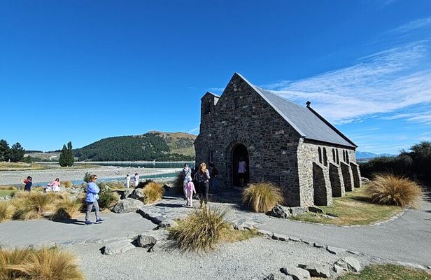 (MT) Mount Cook Return Day Tour Via Lake Tekapo from Christchurch