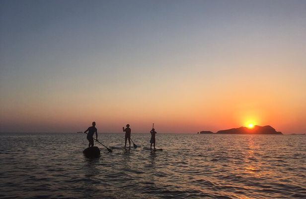 Paddle Surf with Sunset in Ibiza