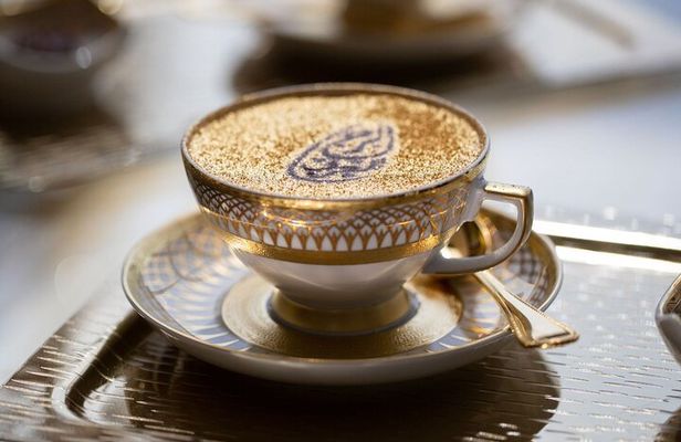 Burj Al Arab Inside Tour with a Gold Cappuccino at UMA Lounge
