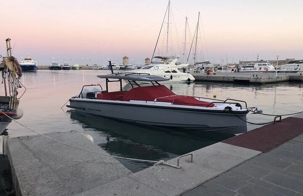 Luxury Boat Rental from Rhodes to Lindos
