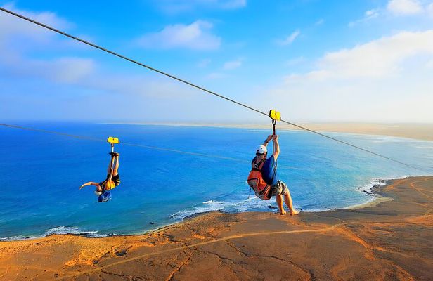 Complete Excursion and Flight on the Zipline Cabo Verde