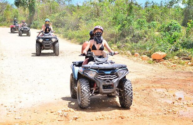 Punta Cana Buggy or ATV Adventure to Macao Beach and Taino Cave