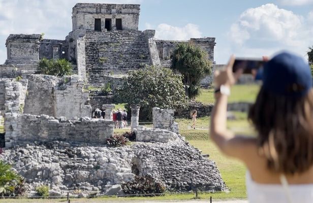 Full Day Tour to Tulum, Cenote Mariposa and Playa del Carmen Eco
