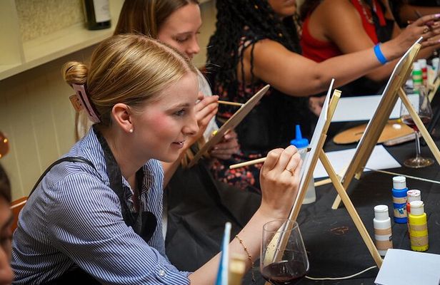 Paint and Sip Session in Rome